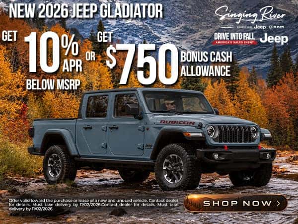 New 2026 Jeep Gladiator 