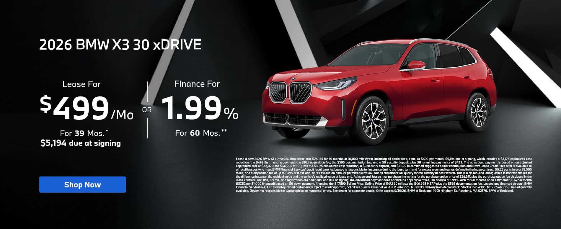 X3 30 xDRIVE