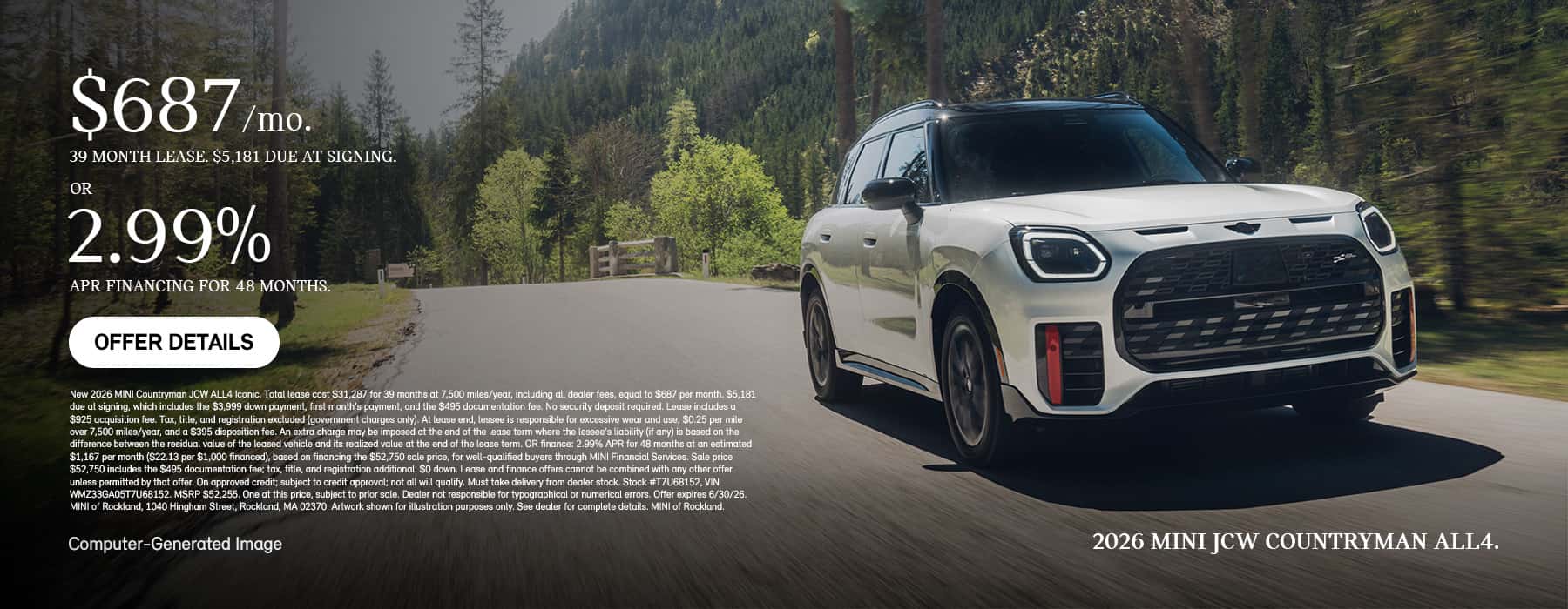 Countryman JCW ALL4 Iconic