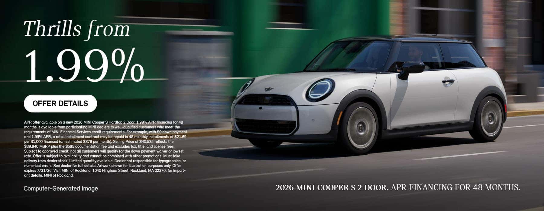 Cooper S 2 Door Iconic