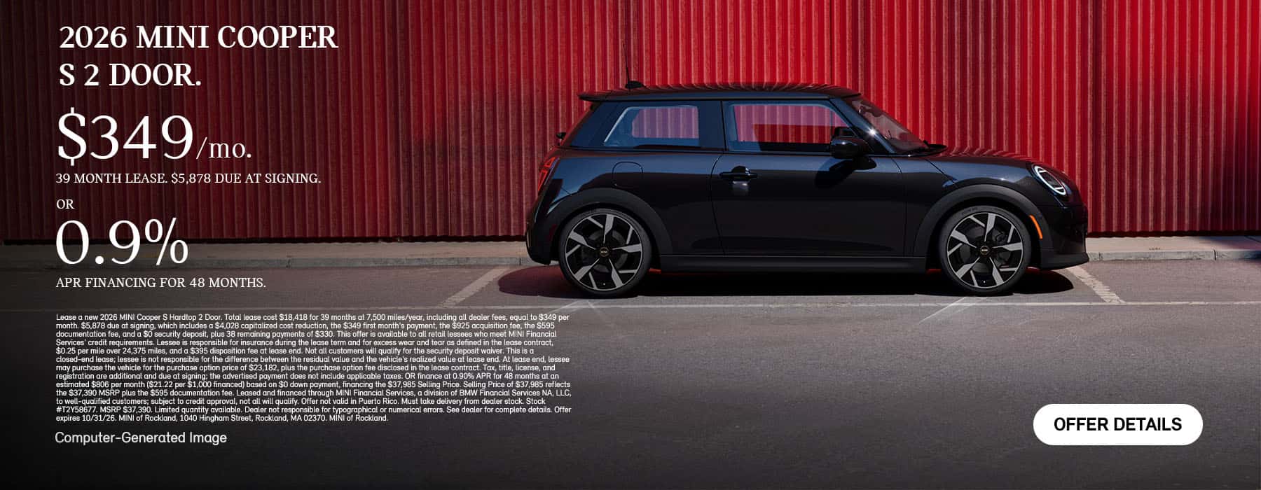 Cooper S Hardtop 2 Door