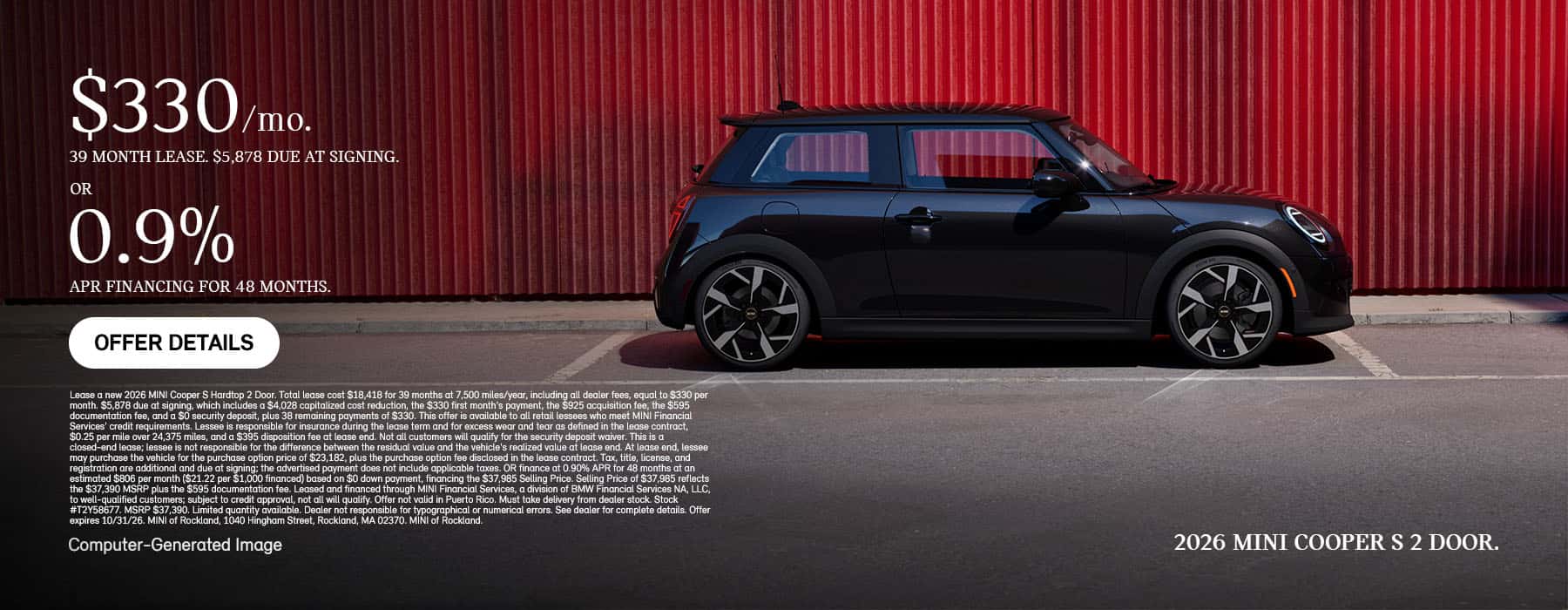 Cooper S Hardtop 2 Door