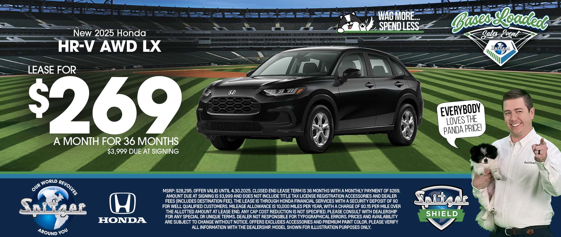 03/04.2025_Carrera_Lease a New 2025 HR-V LX for $269 a Month for 36 Months!