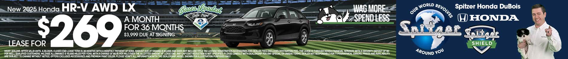 03/04.2025_Carrera_Lease a New 2025 HR-V LX for $269 a Month for 36 Months!