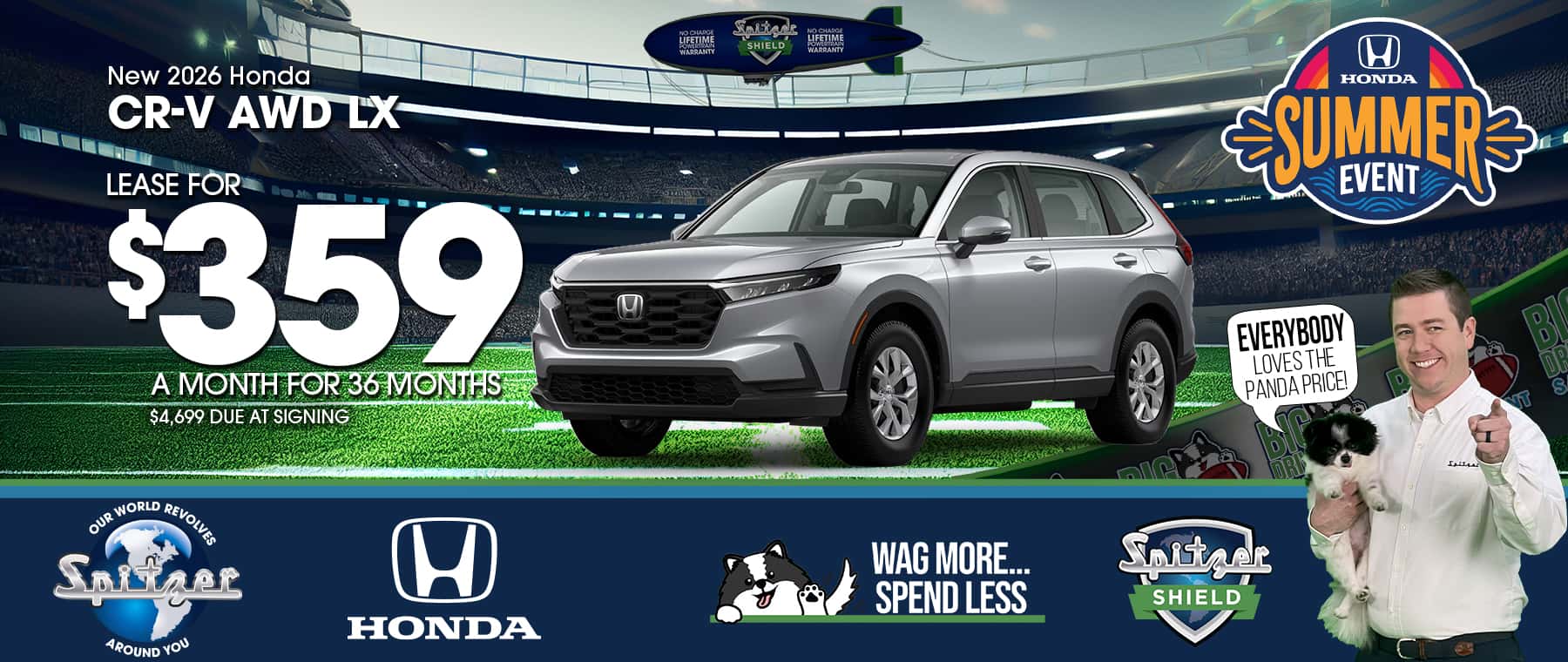 08.2025_Carrera_Lease a New 2026 Honda CR-V AWD LX for $359/mo!