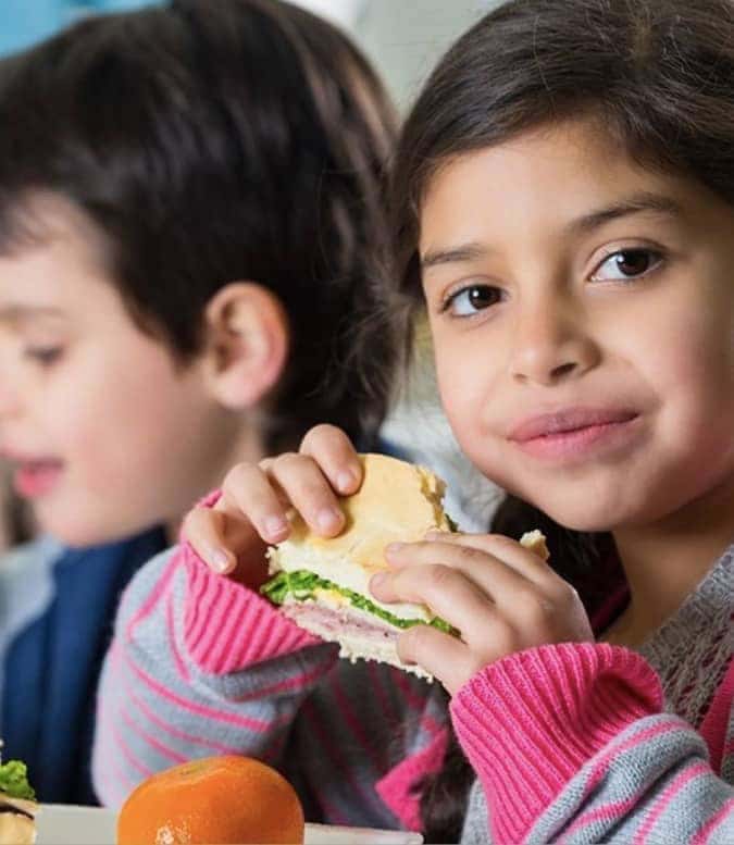 kids eating