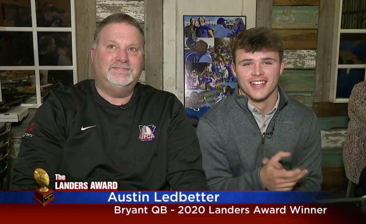 Austin Ledbetter Wins the 2020 Landers Award Landers Auto Group