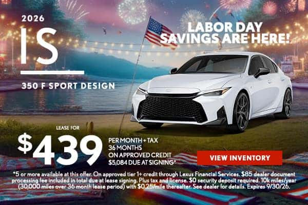 2026 IS 350 F SPORT Special