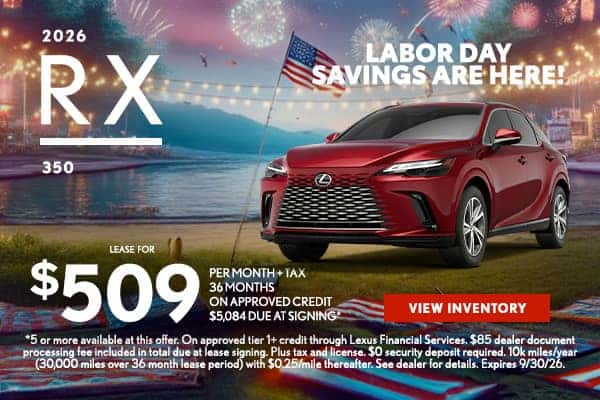 2026 RX 350 Special