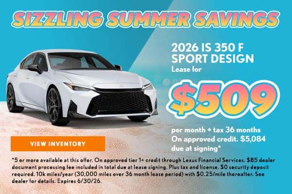 2026 IS 350 F SPORT Special