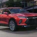 SUVs for sale 2023 Chevy Blazer red front