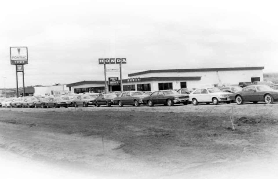 Historic Tom Kadlec dealership in Rochester