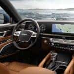 Clean Kia Dashboard