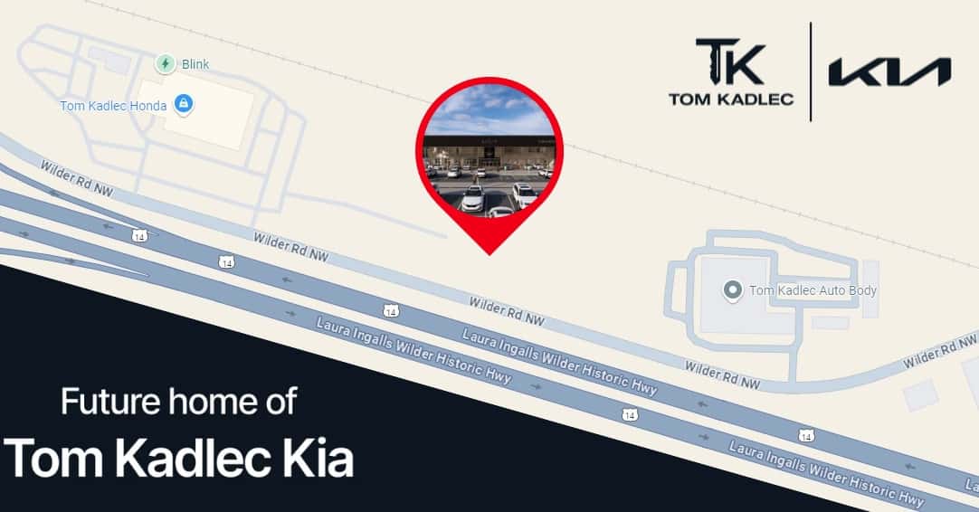 New Tom Kadlec Kia Map