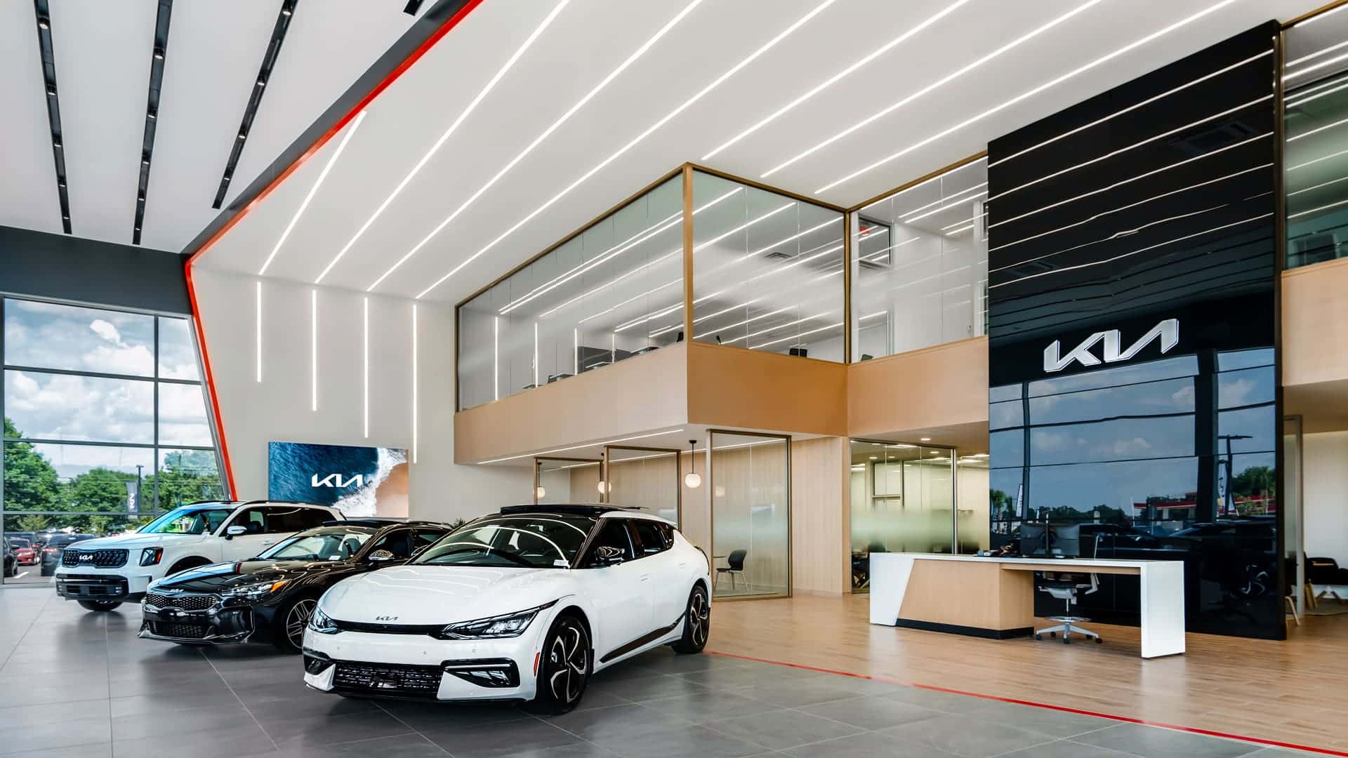 New Tom Kadlec Kia Showfloor