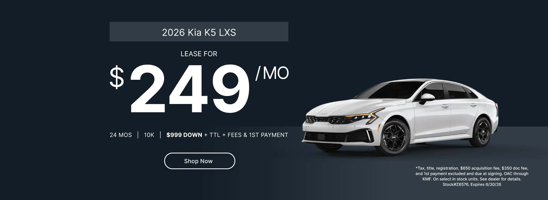 June Lease 2026 K5