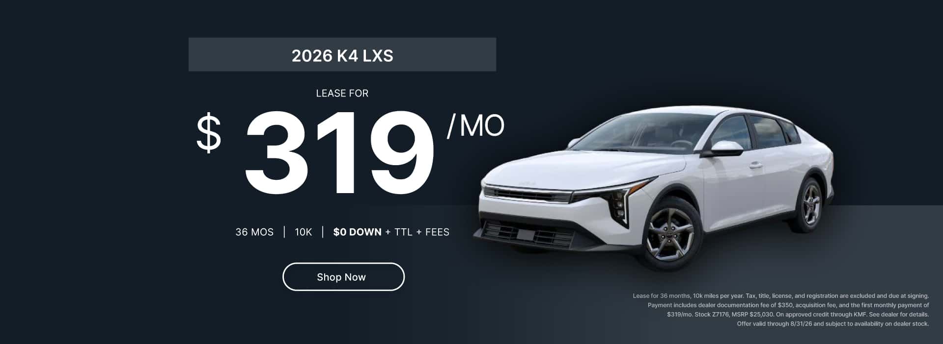 Aug Lease - K4