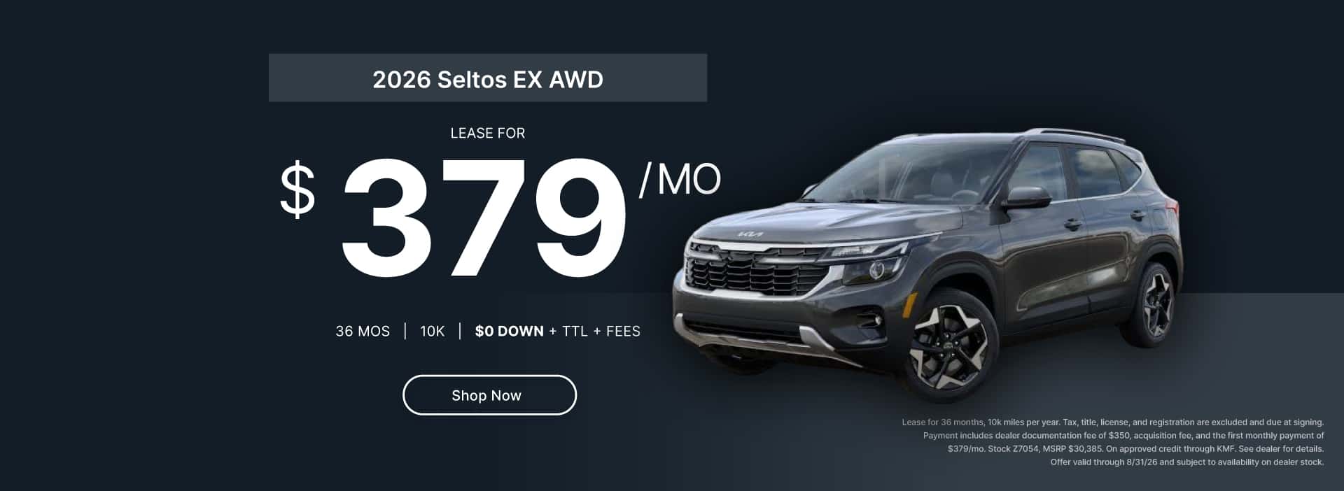 Aug Lease - Seltos