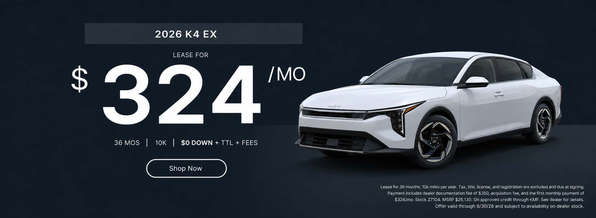 Sept. Lease 2026 K4