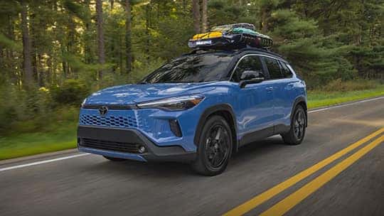 a brand new 2026 toyota corolla cross hybrid
