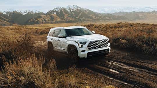 a brand new 2026 toyota sequoia i-force max
