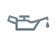 the low engine oil pressure warning light in a toyota vehicle