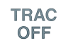 the trac off indicator in a toyota vehicle