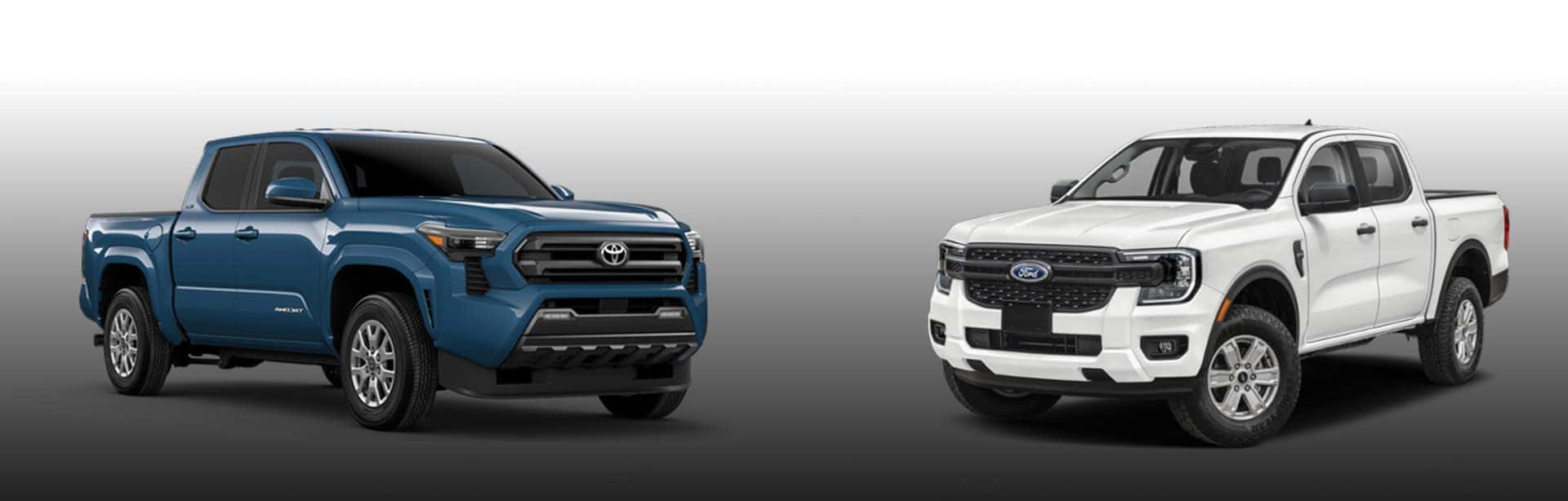 the toyota tacoma vs the ford ranger