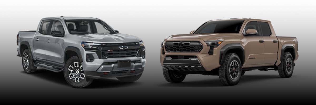 the toyota tacoma vs chevrolet colorado