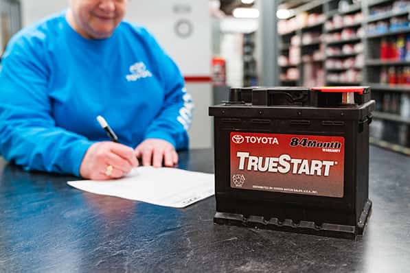 a parts associate working at toyota muscatine