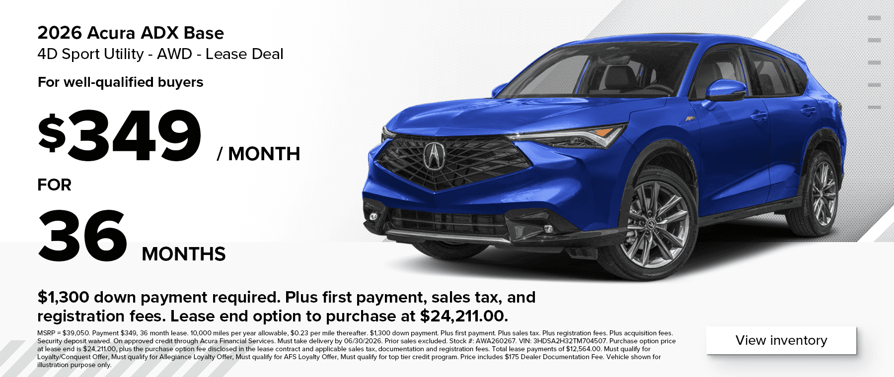ADX Lease Offer