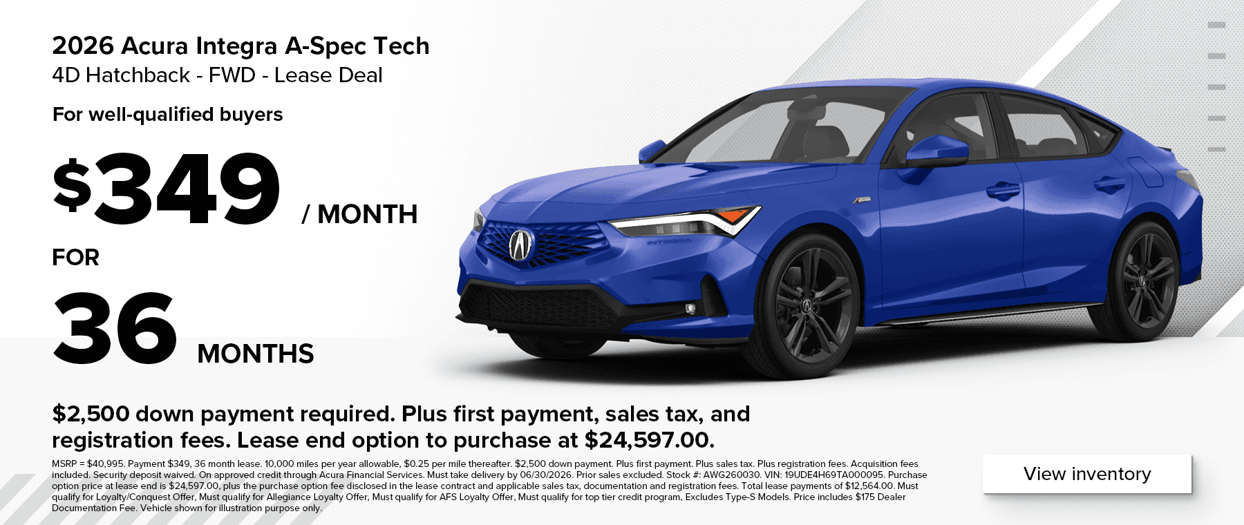 Integra Lease Offer