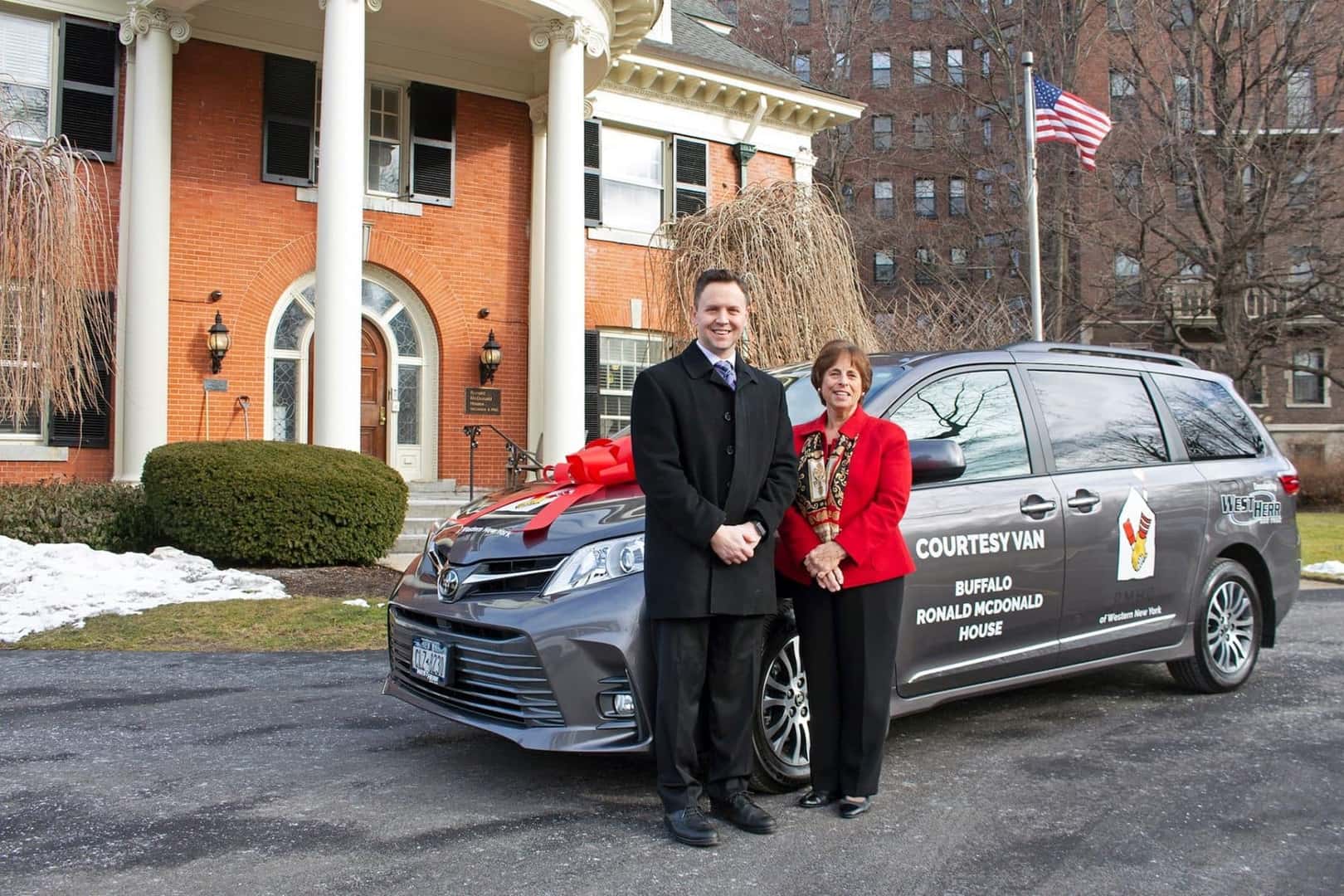 West Herr Donates Shuttle Van to Ronald McDonald House Charities of WNY