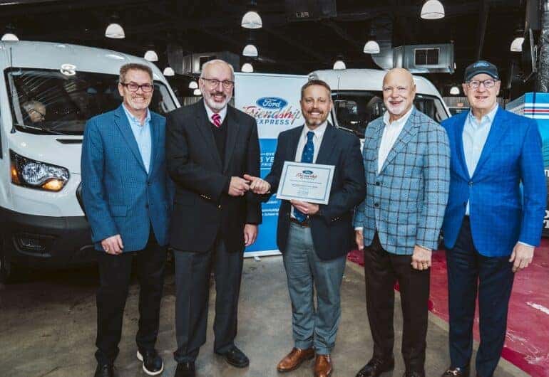 West Herr Celebrates Giving Tuesday with Ford Friendship Express