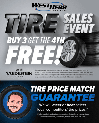 West Herr Tires Sales Event and Price Match Guarantee