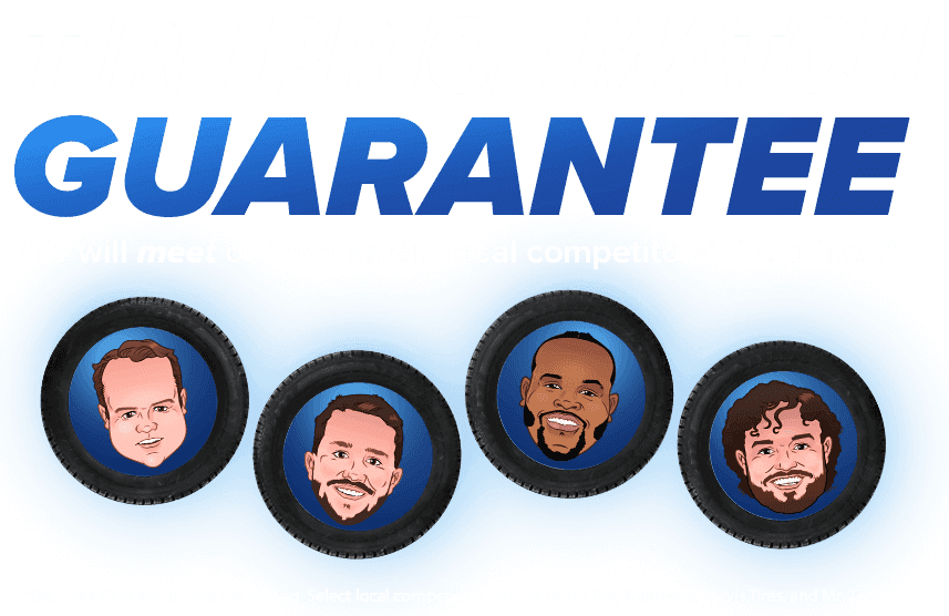 Tire Price Match Graphic