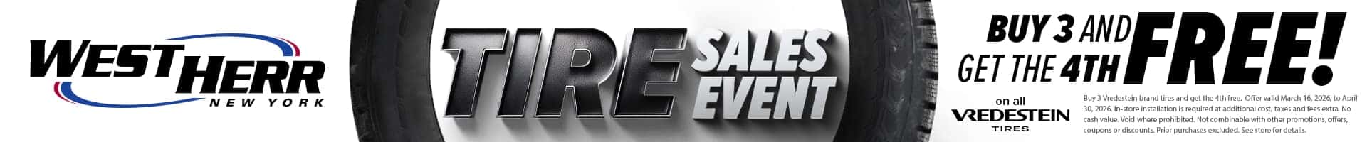 Tire Sales Event