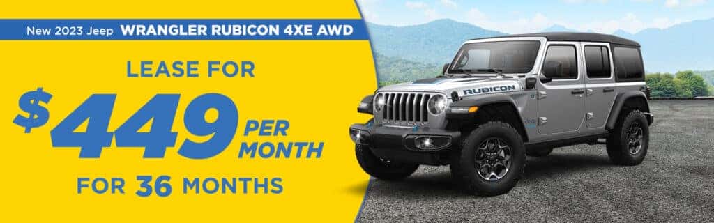 New 2023 Jeep Wrangler Rubicon 4xe AWD