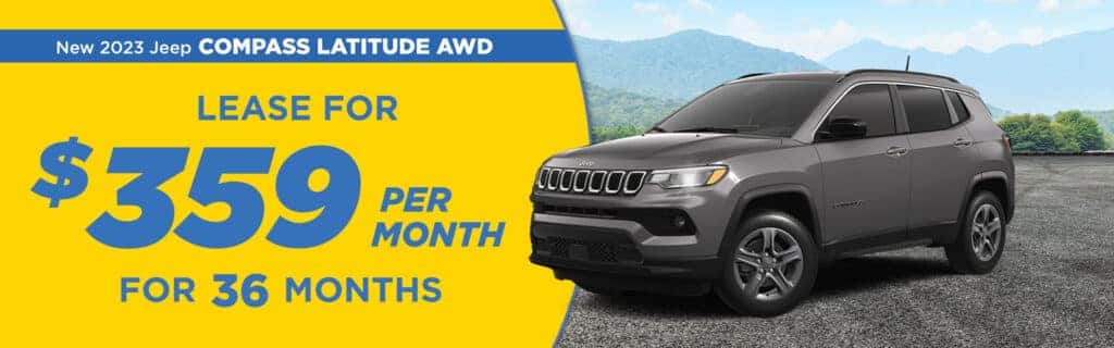 New 2023 Jeep Compass Latitude AWD
